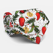 Cravate Papiers de Noël (Roulé)