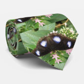 Cravate papillon à points bleus (Roulé)