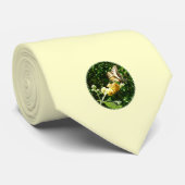 Cravate Papillon à queue d'hirondelle sur Buddleia jaune (Roulé)