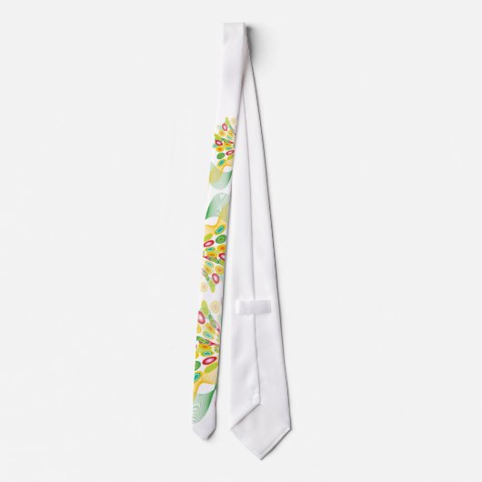 Cravate Papillon abstrait d'art moderne de points de (Dos)