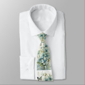 Cravate Papillon bleu (Attaché)