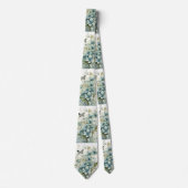 Cravate Papillon bleu (Devant)