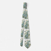 Cravate Papillon bleu (Dos)