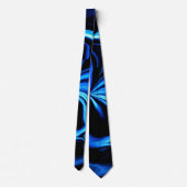 Cravate Papillon bleu Abstrait (Dos)
