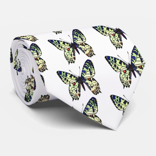 Cravate papillon coloré (Roulé)