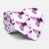 Cravate Papillon de fleurs (Roulé)