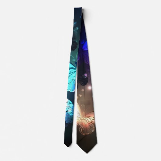 Cravate Papillon de nuit (Dos)