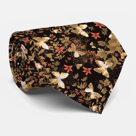 Cravate Papillon d'or (Roulé)