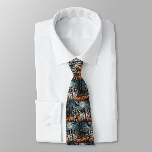 Cravate Papillon Halloween Éffrayant (Attaché)