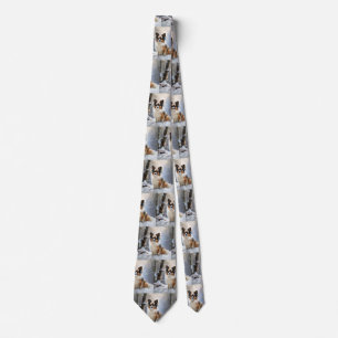 Cravate Papillon Laisser neiger Noël