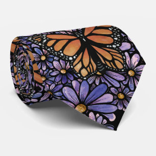 Cravate Papillon monarque