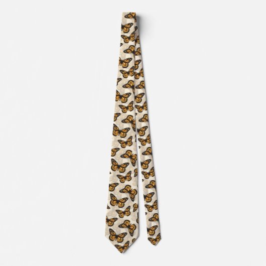 Cravate Papillon monarque (Devant)