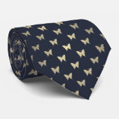 Cravate Papillon Navy Elégant (Roulé)