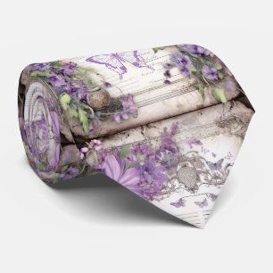 Cravate Papillon pourpre
