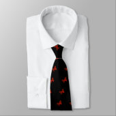 Cravate Papillon rouge (Attaché)