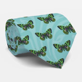 Cravate Papillon vert (alt) (Roulé)