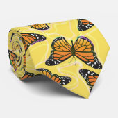CRAVATE PAPILLONS DE MONARQUE (Roulé)