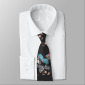 Cravate Papillons vintages (Attaché)