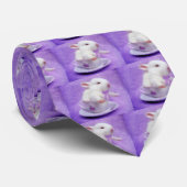 Cravate Paquet pourpre de joie (Roulé)