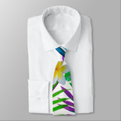 Cravate Paradis tropical (Attaché)