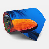 Cravate Paradis tropical (Roulé)