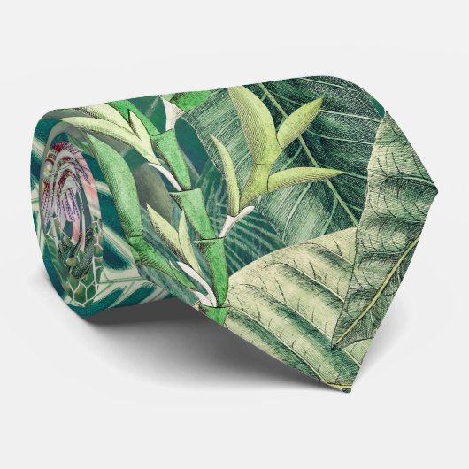 Cravate Paradis tropical (Roulé)