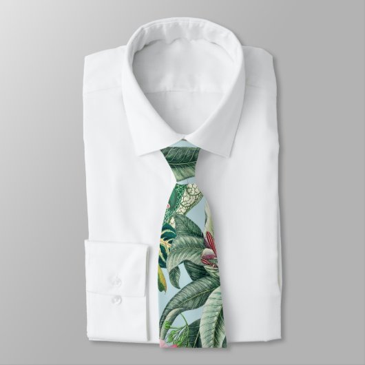 Cravate Paradis tropical (Attaché)