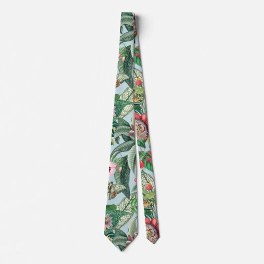 Cravate Paradis tropical (Devant)