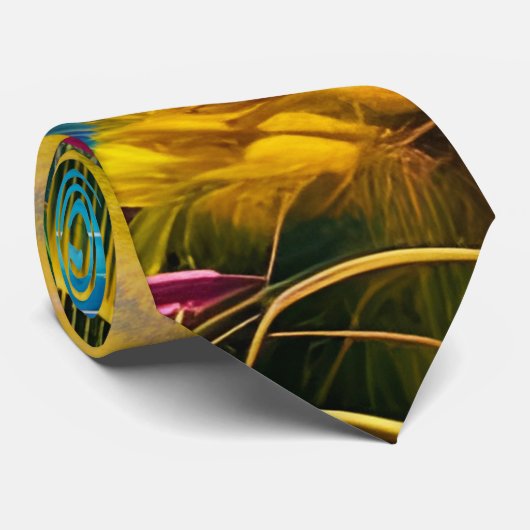 Cravate Paradis tropical III (Roulé)