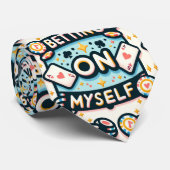 Cravate Parier sur moi (Roulé)