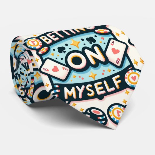 Cravate Parier sur moi (Roulé)