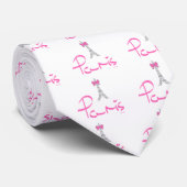 Cravate Paris,-France, Tour Eiffel, France (Roulé)