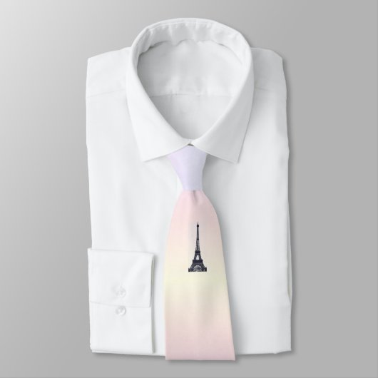 Cravate Paris - La Tour Eiffel (Attaché)