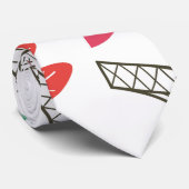 Cravate Paris Motif (Roulé)