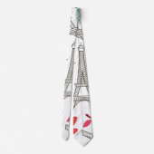 Cravate Paris Motif (Dos)