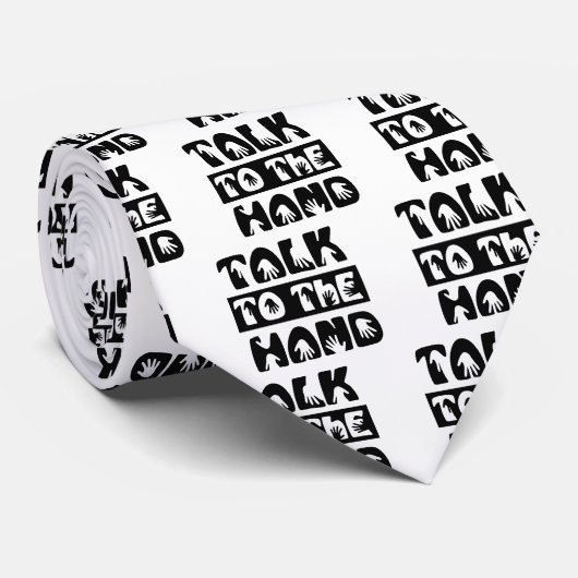 Cravate Parler À La Main (Roulé)