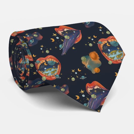 Cravate Parler d'univers (Roulé)