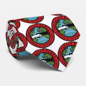 CRAVATE PARTI SOCIALISTE USA (Roulé)