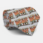 Cravate Partie de pizza (Roulé)