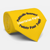 Cravate Partie libertaire - Twinty Foor 7ven (Roulé)