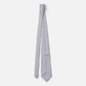 Cravate Parties scintillant d'argent Texture diamant blanc (Dos)