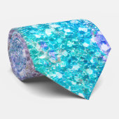Cravate Parties scintillant de couleurs pastel Texture Imp (Roulé)