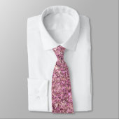 Cravate Parties scintillant de sirène de sable rose glam M (Attaché)