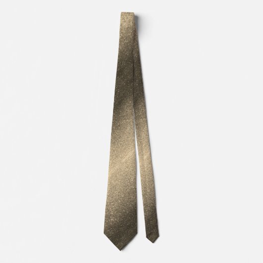 Cravate Parties scintillant d'or professionnel Ombre Spark (Devant)