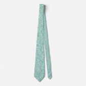 Cravate Parties scintillant et étincelles Sage-Green Faux (Devant)