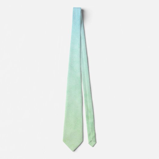 Cravate Parties scintillant Green Pastel Ombre (Devant)