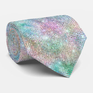 Cravate Parties scintillant Iridescente