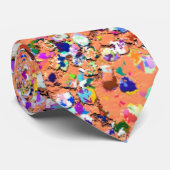 Cravate Parties scintillant multicouleur Grit (Roulé)