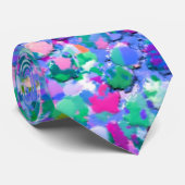 Cravate Parties scintillant multicouleur Grit #2 (Roulé)