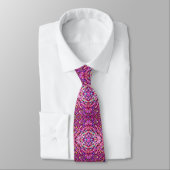 Cravate Parties scintillant Opal Holographique Collection  (Attaché)